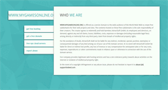 Desktop Screenshot of mygamesonline.org